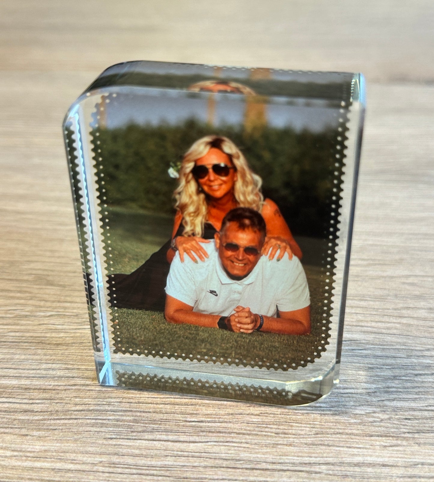 CRYSTAL BLOCK with Rounded Edges