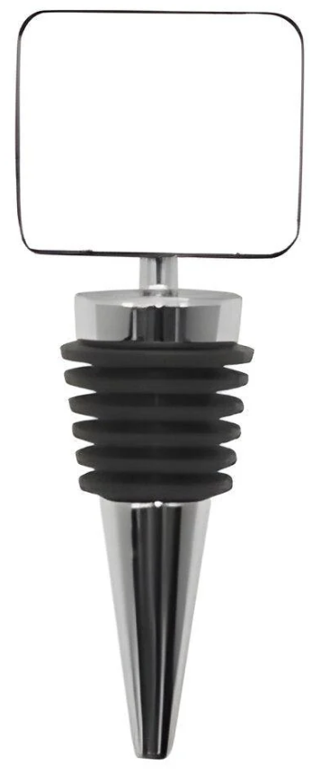 Wine Bottle STOPPER - NAME/AGE (Round & Rectangular)