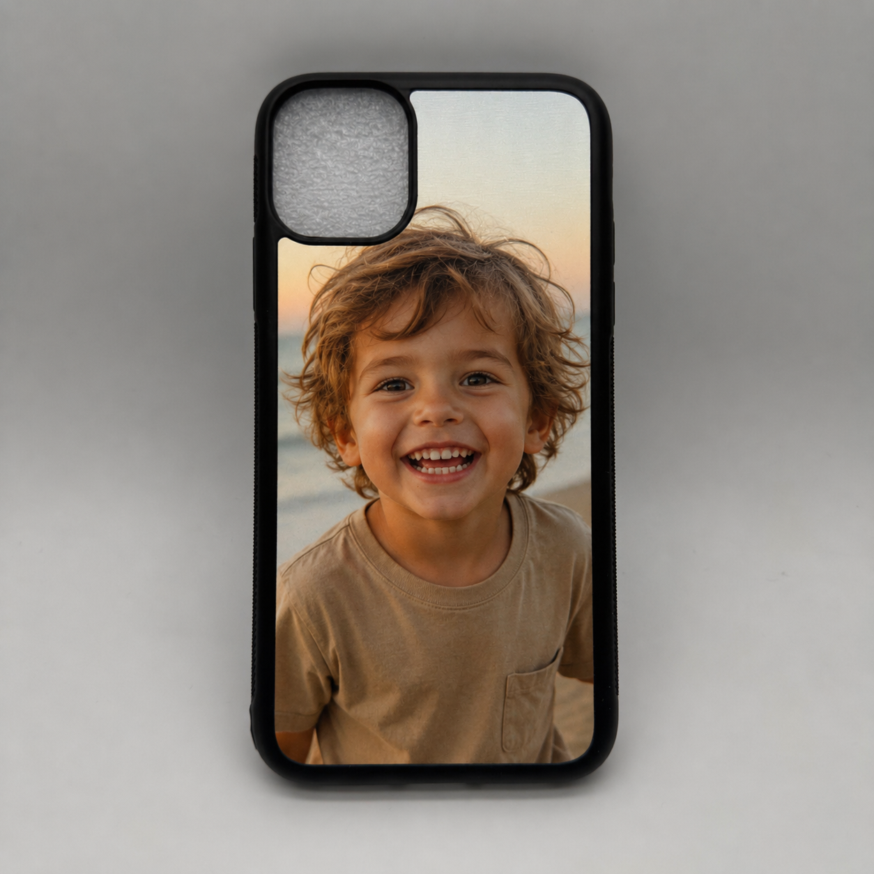 Personalized iPhone Case with Your Photo & Custom Text (If room on image)