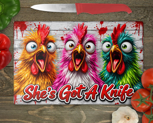 Humerous Chopping Board