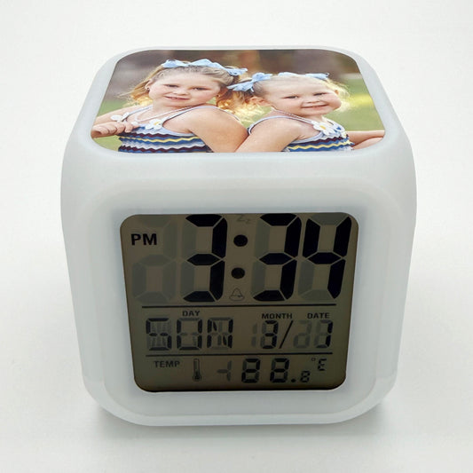 Colour Changing Photo Clock