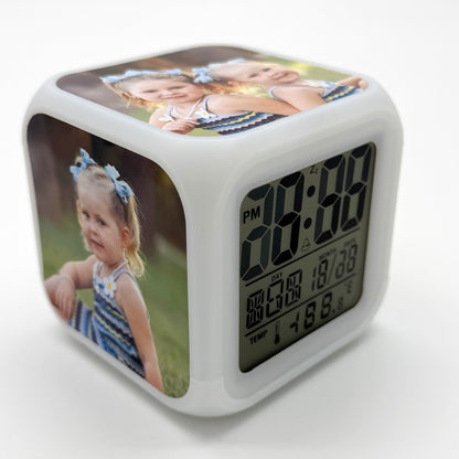 Colour Changing Photo Clock