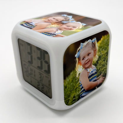 Colour Changing Photo Clock