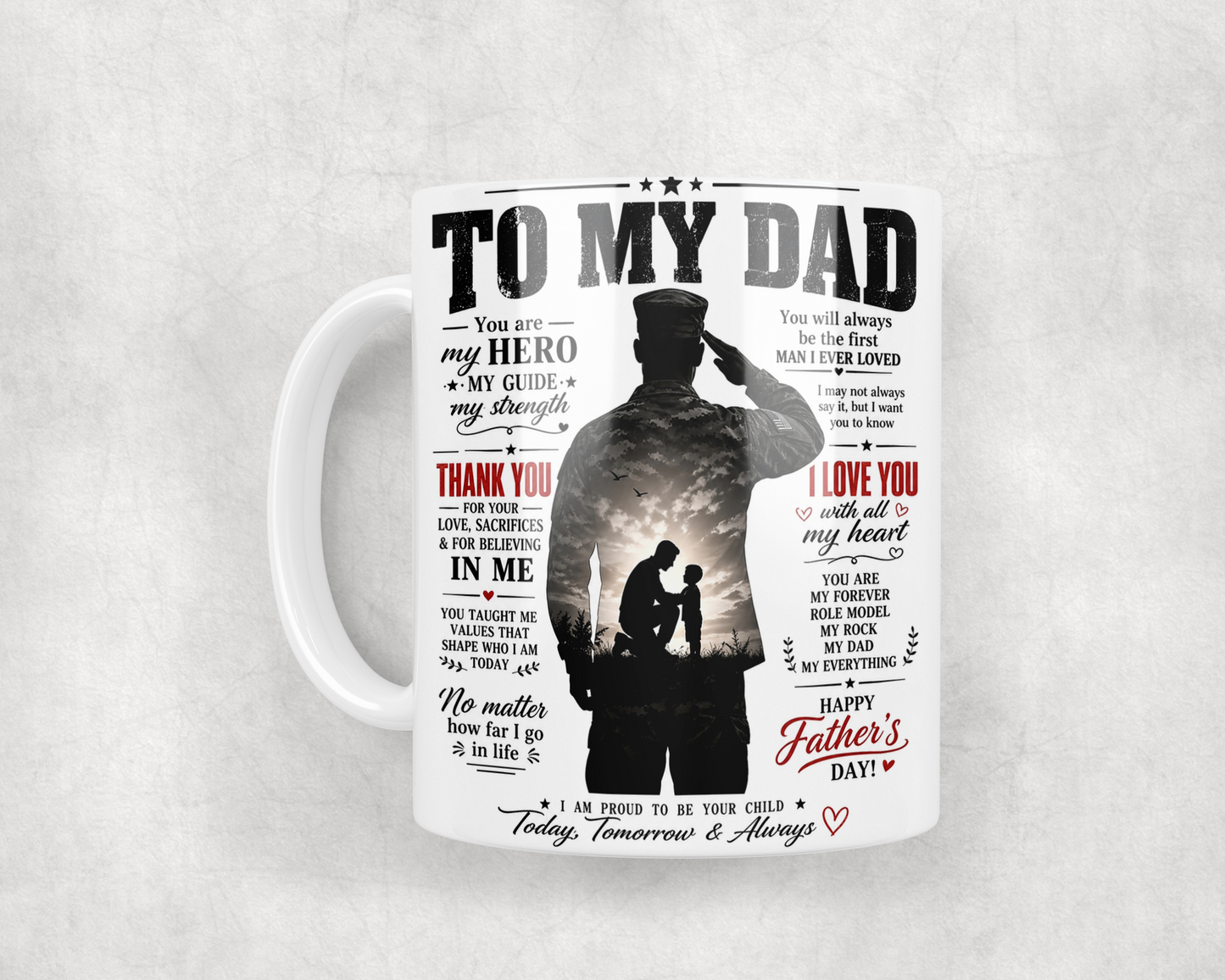 Premium Ceramic Mug | The Perfect Father's Day Gift (DIFFERENT DESIGNS IN LISTING)