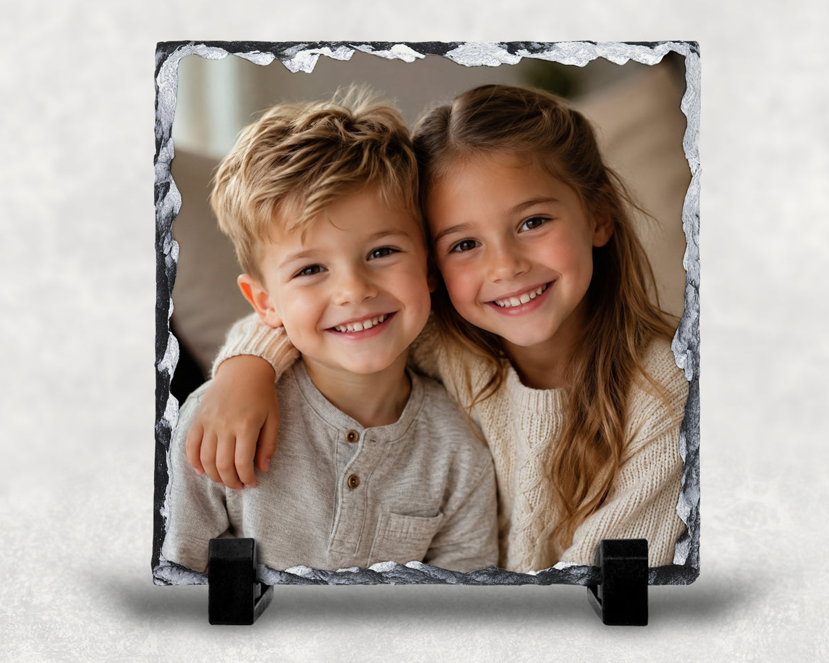 Personalised Photo Slate ( 3 Sizes Available )