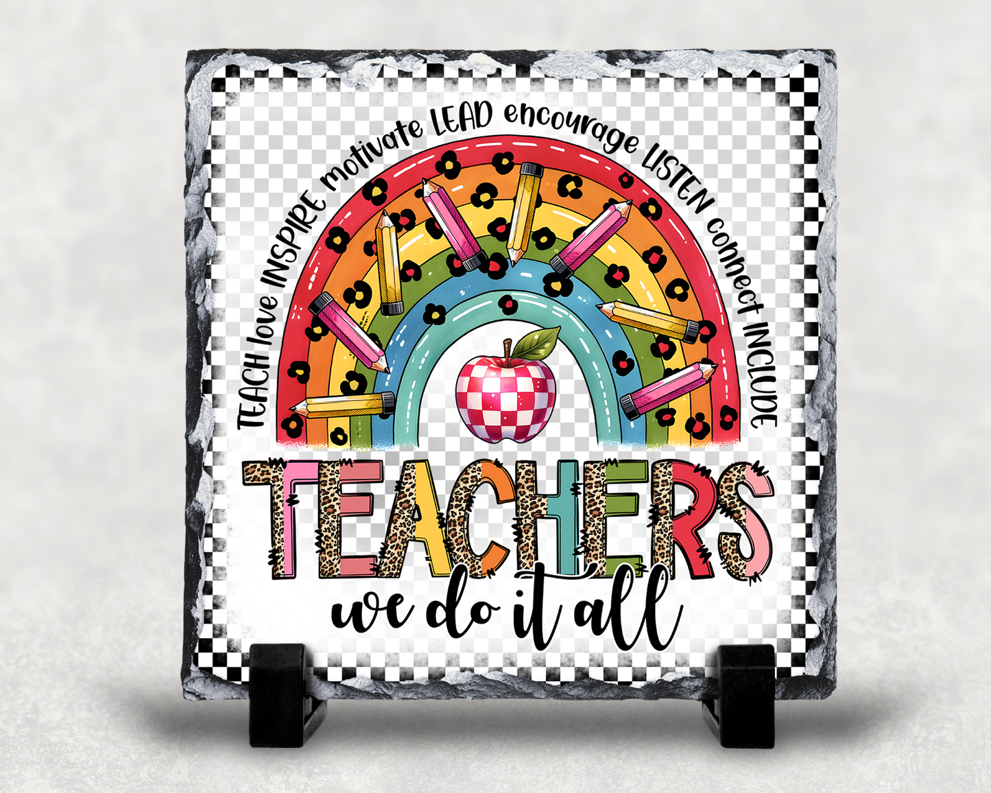 Coffee Mug Coaster Set - Teacher Gift (set of 4)