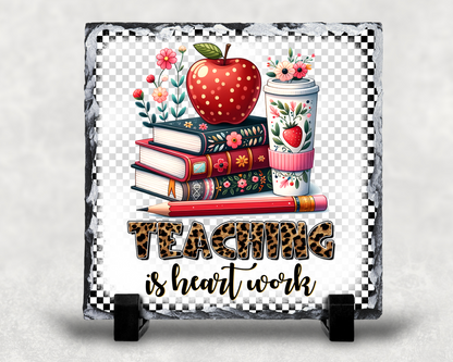 Coffee Mug Coaster Set - Teacher Gift (set of 4)