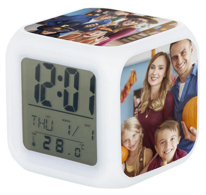 Colour Changing Photo Clock