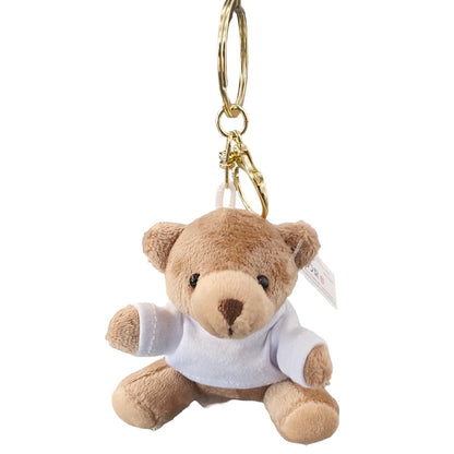 Cute Teddy Bear Keyring with Printable T-Shirt